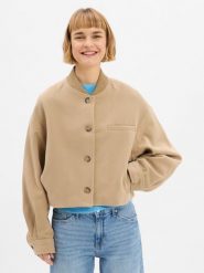 EDITED Bluza - Valja Kobiety Sztuczne włókno brązowy, 40. Brązowe bluzy damskie Edited, bez wzorów, z wełny, eleganckie, bez ramiączek, bez kaptura. Za 229.95 zł.