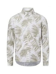 Tom Tailor Denim koszula casual z zawartością lnu Mężczyźni Comfort Fit wiskoza zielony, S. Zielone koszule męskie TOM TAILOR DENIM, m, bez wzorów, z denimu, casualowe, bez kołnierzyka, bez ramiączek. Za 139.95 zł.