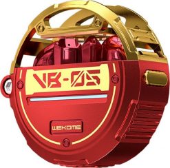 Słuchawki Wekome VB05 Vanguard (WK-VB05_RED). Czerwone słuchawki bezprzewodowe Wekome. Za 125.87 zł.