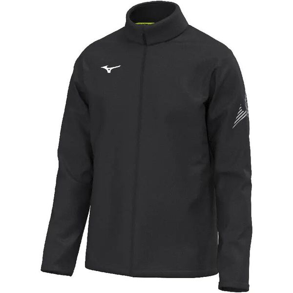 Kurtka z kapturem Mizuno BGRB. Czarne kurtki męskie Mizuno, l, bez wzorów, eleganckie, z kapturem. Za 148.00 zł.