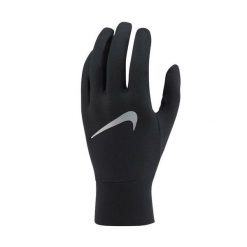 Męskie Rękawiczki Do Biegania Accelerate DriFIT Logo. Czarne rękawiczki męskie Nike, bez wzorów. Za 317.99 zł.