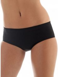 Brubeck Majtki damskie Classic Comfort Cotton czarny r. 2XL (HI00090A). Czarne bielizna sportowa damska Brubeck, xl, bez wzorów. Za 46.72 zł.