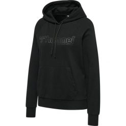 Damska bluza z kapturem Hummel Noni 2.0. Czarne bluzy damskie Hummel, na wiosnę, l, z aplikacjami, z bawełny, klasyczne, bez ramiączek, z kapturem. Za 212.45 zł.