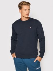 Napapijri Bluza Balis Crew NP0A4FQW Granatowy Regular Fit. Niebieskie bluzy męskie Napapijri, m, bez wzorów, z bawełny, bez ramiączek, bez kaptura. Za 219.99 zł.