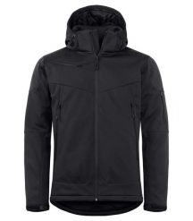 Clique Grayland Kurtka softshell pikowana męska, wodoodporna. Czarne kurtki męskie CLIQUE, m, bez wzorów, z polaru. Za 501.61 zł.