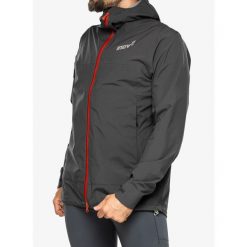 Kurtka biegowa męska Inov-8 VentureLite Jacket FZ. Szare kurtki męskie Inov-8, m, bez wzorów, bez kaptura. Za 550.99 zł.