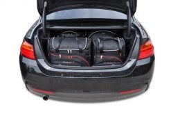 Torby Do Bagażnika Bmw 4 Coupe 2013-2020 4Szt Kjust. Czarne torby podróżne damskie KJUST, bez wzorów, z kauczuku. Za 1,230.00 zł.