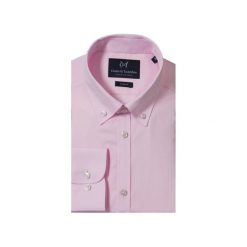 KOSZULA PINK BUTTON DOWN. Czerwone koszule męskie Guns&tuxedos, m, bez wzorów, biznesowe, bez kołnierzyka, bez ramiączek. Za 139.99 zł.