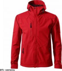 MALFINI Nano 531 - ADLER - Softshell kurtka męska, 280 g/m, 100% poliester, - czerwony S. Czerwone kurtki męskie MALFINI, m, bez wzorów, z poliesteru, bez kaptura. Za 224.13 zł.