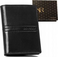 Rovicky Duży, Skórzany Portfel Męski Bez Zapięcia. Portfele męskie ROVICKY, bez wzorów. Za 188.90 zł.