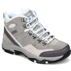 Skechers Buty Damskie Trekkingowe Rocky Mounta szare 36,5. Szare obuwie trekkingowe damskie Skechers, bez zapięcia. Za 356.82 zł.