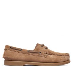 Półbuty Vagabond Shoemakers. Brązowe półbuty damskie Vagabond Shoemakers, bez wzorów, bez obcasa, na płaskiej podeszwie, bez zapięcia. Za 719.99 zł.