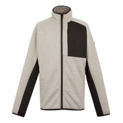 Męska Bluza Polarowa Shorston. Brązowe bluzy sportowe męskie Regatta, na zimę, m, bez wzorów, z polaru, bez kaptura, trekkingowe. Za 106.99 zł.