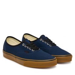 Tenisówki Vans. Niebieskie trampki męskie Vans, bez wzorów, bez zapięcia. Za 339.99 zł.