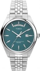 Zegarek Timex Zegarek męski Timex TW2V68000 srebrny. Szare zegarki męskie Timex, bez wzorów, srebrne. Za 719.00 zł.