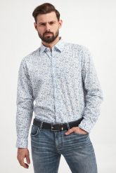 Koszula męska Hanson JOOP! JEANS. Koszule męskie JOOP! Jeans, m, bez wzorów, z jeansu, bez kołnierzyka, bez ramiączek. W wyprzedaży za 464.25 zł.