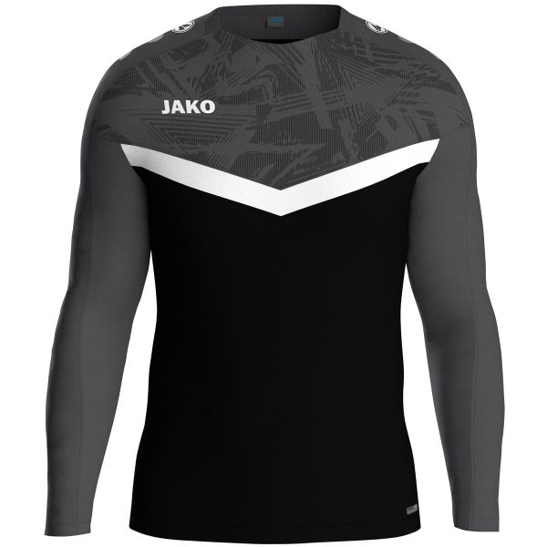 Bluza Jako Iconic. Czarne bluzy damskie Jako, xl, bez wzorów, z elastanu, bez ramiączek, bez kaptura. Za 258.00 zł.