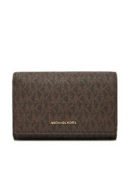 MICHAEL Michael Kors Portfel 32T5GJ6D9B Brązowy. Brązowe portfele damskie MICHAEL Michael Kors, ze skóry. Za 669.99 zł.