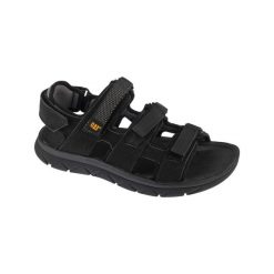 Sandały męskie, Cadent. Czarne sandały męskie CATERPILLAR, na lato, bez wzorów, bez zapięcia. Za 449.99 zł.