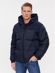 Tommy Hilfiger Kurtka zimowa New York MW0MW32771 Granatowy Regular Fit. Niebieskie kurtki męskie Tommy Hilfiger, na zimę, m, bez wzorów, z syntetyku, bez kaptura. Za 1,119.00 zł.
