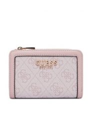 Guess Portfel Lindsey Slg SWSG97 49156 Różowy. Czerwone portfele damskie Guess, ze skóry. Za 237.99 zł.