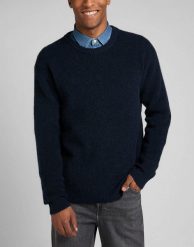 LEE SEASONAL CREW MĘSKI SWETER KLASYCZNY MOOD L83ZDD61 112322656. Swetry męskie Lee, l, bez wzorów, klasyczne, bez kołnierzyka, bez ramiączek. Za 159.99 zł.