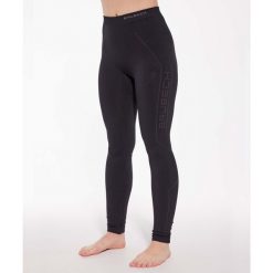 Spodnie damskie motocyklowe Brubeck COOLER. Czarne bielizna sportowa damska Brubeck, bez wzorów, z elastanu. Za 172.00 zł.