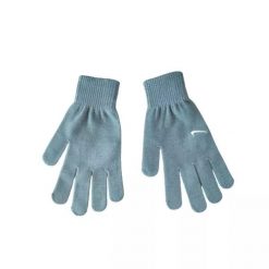 Rękawiczki NIKE KNIT SWOOSH TG 2.0. Szare rękawiczki męskie Nike, bez wzorów. Za 59.99 zł.