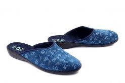 Adanex 30511 DIL3VV granatowy, klapki damskie. Niebieskie klapki damskie Adanex, bez wzorów, bez obcasa, bez zapięcia. Za 66.90 zł.
