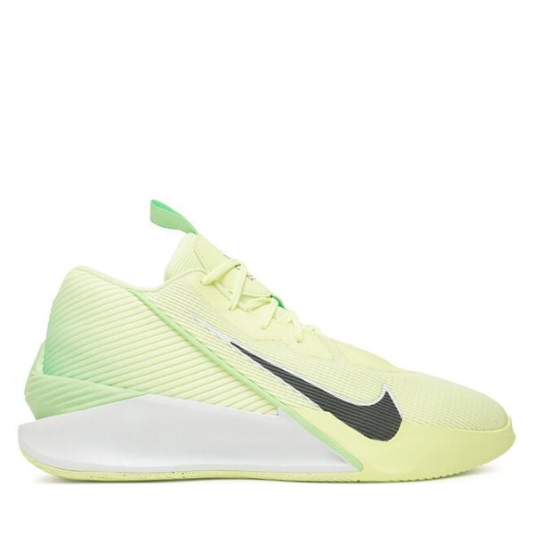 Buty do koszykówki Nike. Zielone buty sportowe męskie Nike, bez wzorów, bez zapięcia, do koszykówki. Za 319.99 zł.