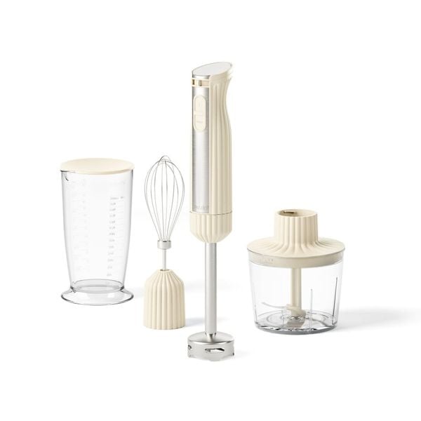 Zestaw blender ręczny - kremowy. Białe blendery Guzzini. Za 513.00 zł.