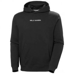 Bluza sportowa męska Helly Hansen Core. Czarne bluzy sportowe męskie Helly Hansen, m, bez wzorów, z kapturem. Za 485.00 zł.