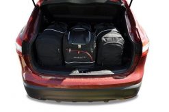 Torby Do Bagażnika Nissan Qashqai 2007-2013 4Szt Kjust. Czarne torby podróżne damskie KJUST, bez wzorów, z kauczuku. Za 1,203.00 zł.