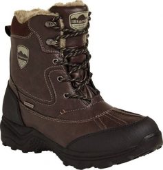 Buty trekkingowe męskie Karrimor MĘSKIE OCIEPLANE BUTY ZIMOWE KARRIMOR SNOW CASUAL K815-BRN. Białe trekkingi męskie Karrimor, na zimę, bez zapięcia. Za 315.81 zł.