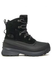 The North Face Śniegowce Chilkat Lace Wp NF0A5LW3KT01 Czarny. Czarne buty zimowe męskie The North Face, bez wzorów, ze skóry, bez obcasa, bez zapięcia. Za 529.99 zł.