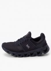 Buty damskie do biegania ON CLOUDSWIFT 3 AD. Czarne obuwie sportowe damskie On, bez wzorów, bez zapięcia, do biegania. Za 579.99 zł.