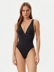 Tommy Hilfiger Strój kąpielowy UW0UW05845 Czarny. Czarne stroje kąpielowe damskie Tommy Hilfiger, l, bez wzorów, z syntetyku. Za 259.99 zł.