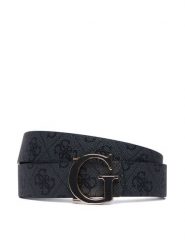 Guess Pasek BW9498 P6430 Czarny. Czarne paski damskie Guess, z aplikacjami, ze skóry. Za 234.99 zł.