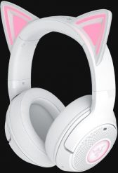 Razer Headset | Kraken Kitty V2 BT | Bluetooth | Over-ear | Microphone | Noise canceling | Wireless | White. Białe słuchawki bezprzewodowe RAZER. Za 541.38 zł.