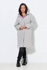 Damskie Parka funkcyjna HYPRAR hydrofobowa kaptur. Czarne parki damskie Ulla Popken, plus size, bez wzorów, z materiału, plus size, bez kaptura. Za 699.99 zł.
