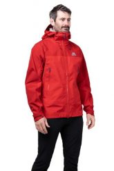 Kurtka trekkingowa męska Saltoro GTX. Czerwone kurtki męskie MOUNTAIN EQUIPMENT, l, bez wzorów, z gore-texu, bez kaptura. Za 1,658.10 zł.