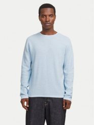 Jack & Jones Sweter George 12268279 Błękitny Regular Fit. Niebieskie swetry męskie Jack & Jones, m, bez wzorów, z bawełny, bez kołnierzyka, bez ramiączek. Za 129.99 zł.