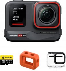 Kamera Insta360 Ace Pro Water Bundle czarna. Kamery sportowe INSTA360. Za 2,499.00 zł.