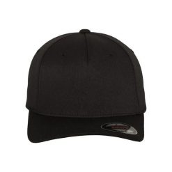 Czapka Flexfit 5 panel. Czarne czapki damskie FLEXFIT, bez wzorów. Za 68.15 zł.