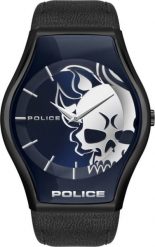 Police Męski Zegarek POLICE model PL16114JSU03 (45MM) NoSize. Zegarki męskie Police, bez wzorów. Za 483.76 zł.