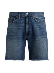 Polo Ralph Lauren Szorty jeansowe 710P08147001 Niebieski Regular Fit. Niebieskie szorty męskie Polo Ralph Lauren, bez wzorów, z bawełny. Za 656.99 zł.