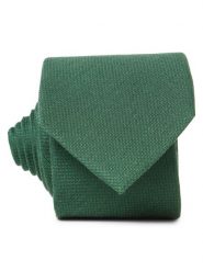 Andrew James Krawat z zawartością jedwabiu Mężczyźni Bawełna zielony, ONE SIZE. Zielone krawaty i muchy Andrew James, bez wzorów, z bawełny, eleganckie. Za 89.95 zł.
