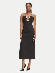 Bardot Sukienka koktajlowa Paltrow 60396DB Czarny Regular Fit. Czarne sukienki damskie Bardot, bez wzorów, z syntetyku, wizytowe, bez kołnierzyka, bez ramiączek. Za 734.99 zł.