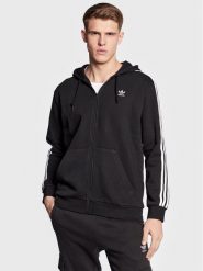 Adidas Bluza adicolor Classics DV1551 Czarny Regular Fit. Czarne bluzy męskie Adidas, m, bez wzorów, z syntetyku, bez ramiączek, bez kaptura. Za 199.99 zł.