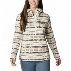 Bluza Turystyczna z kapturem Damska Columbia Sweater Weather Hooded Pullover. Brązowe bluzy damskie Columbia, xl, bez wzorów, sportowe, bez ramiączek, z kapturem. Za 389.99 zł.